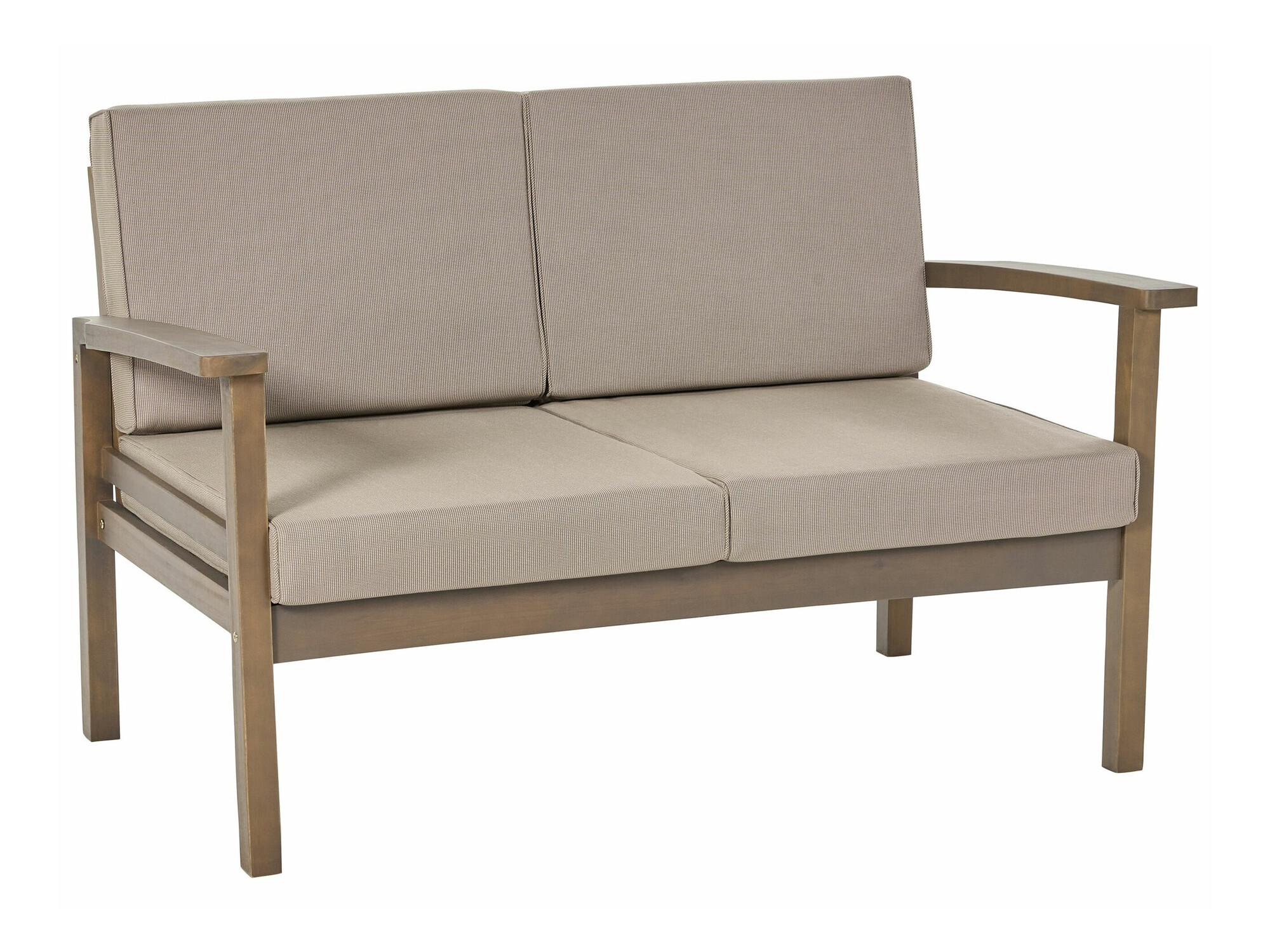 Set vrtnog namještaja Berwyn 1955 (Taupe + Tamno drvo)