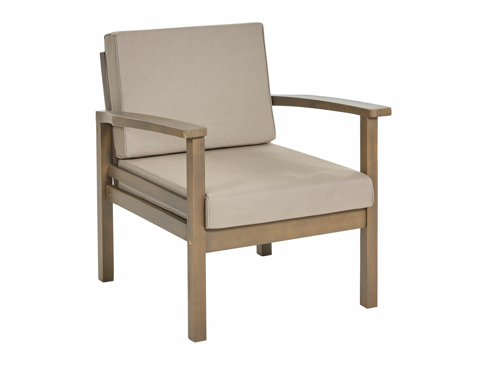 Set vrtnog namještaja Berwyn 1955 (Taupe + Tamno drvo)