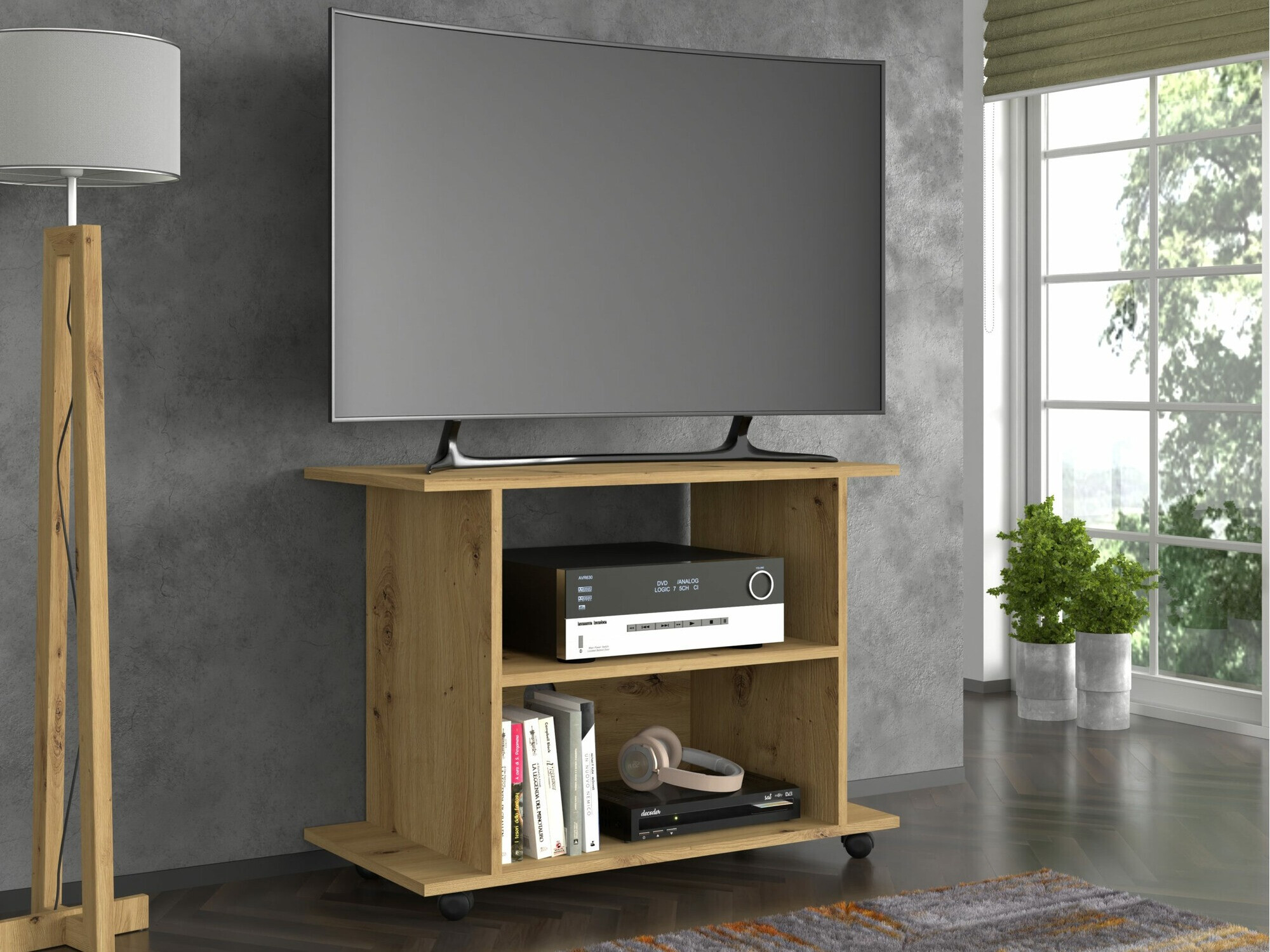 TV stol Buffalo 162 (Hrast Artisan)