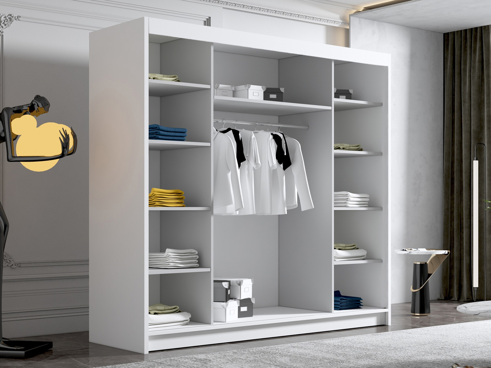 Ormar Closico 185 (Crna)