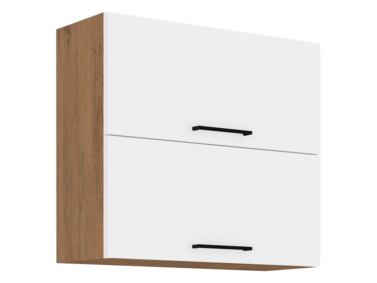 Modularan zidni ormarić Wood White 109