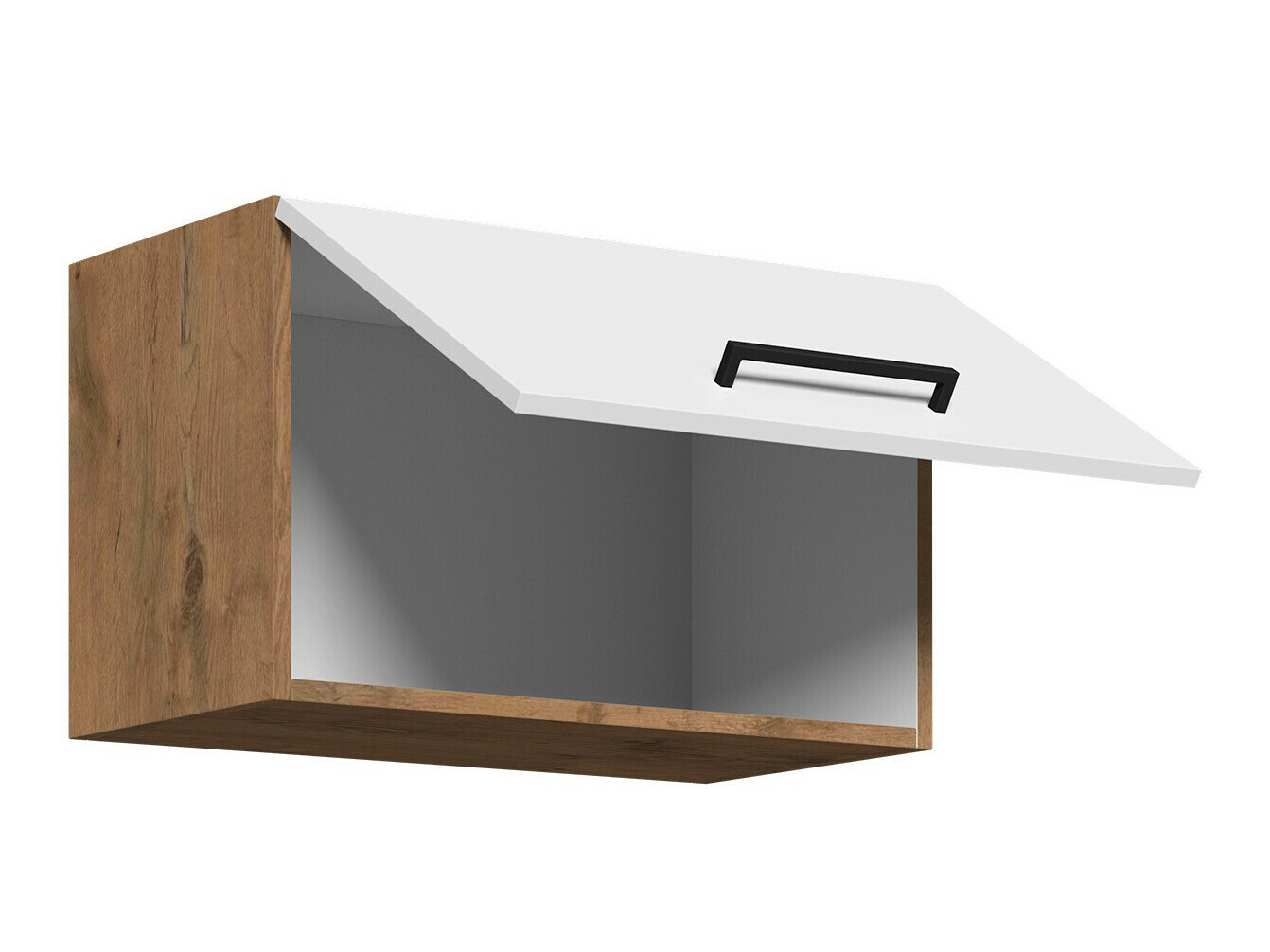 Modularan zidni ormarić Wood White 111