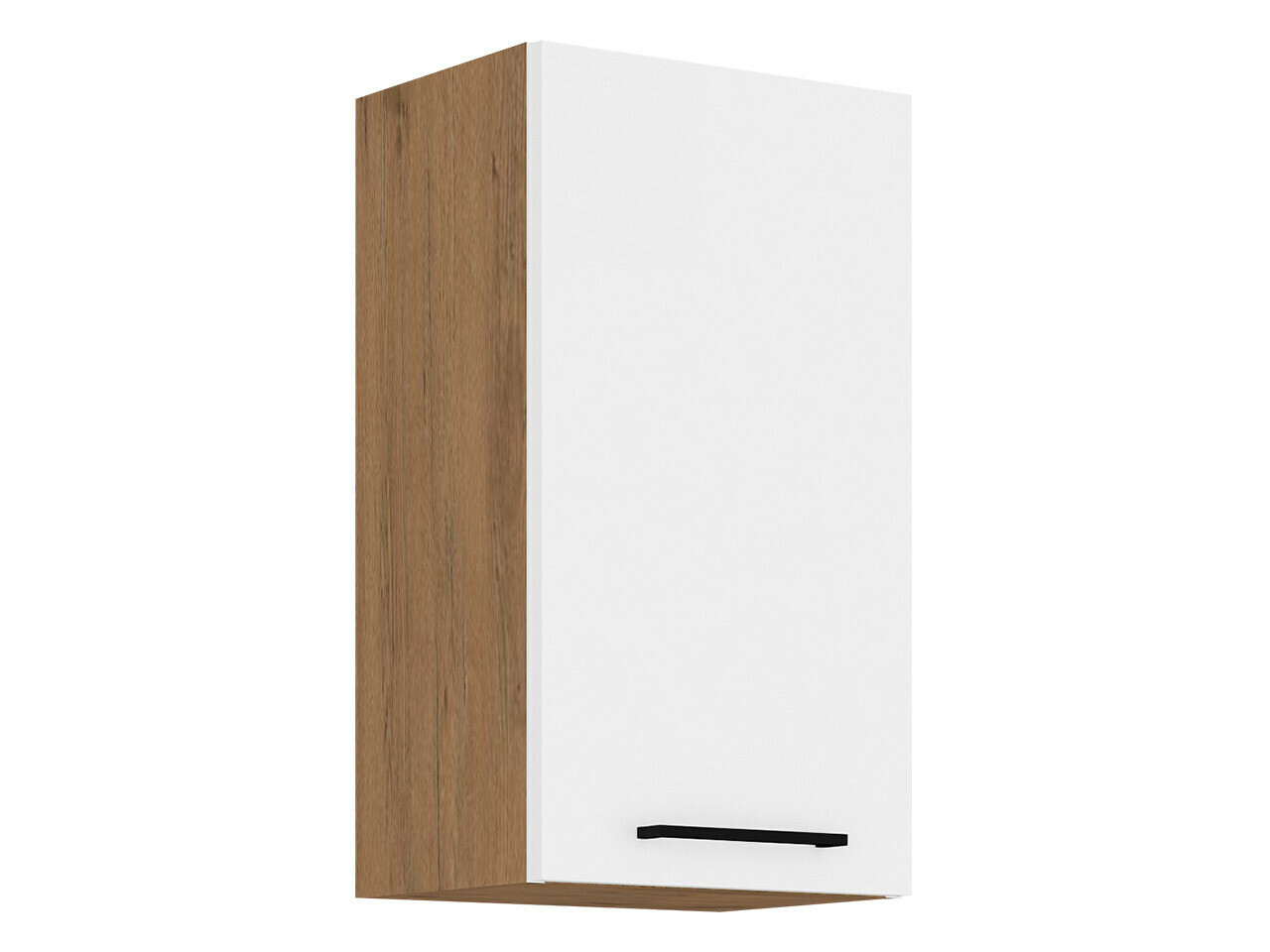 Modularan zidni ormarić Wood White 118