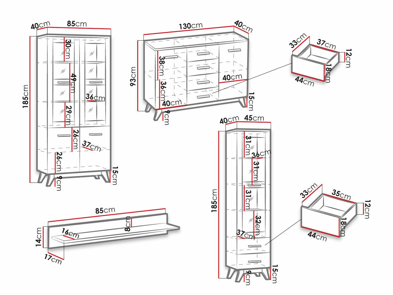 Set za dnevni boravak Sorvera 119