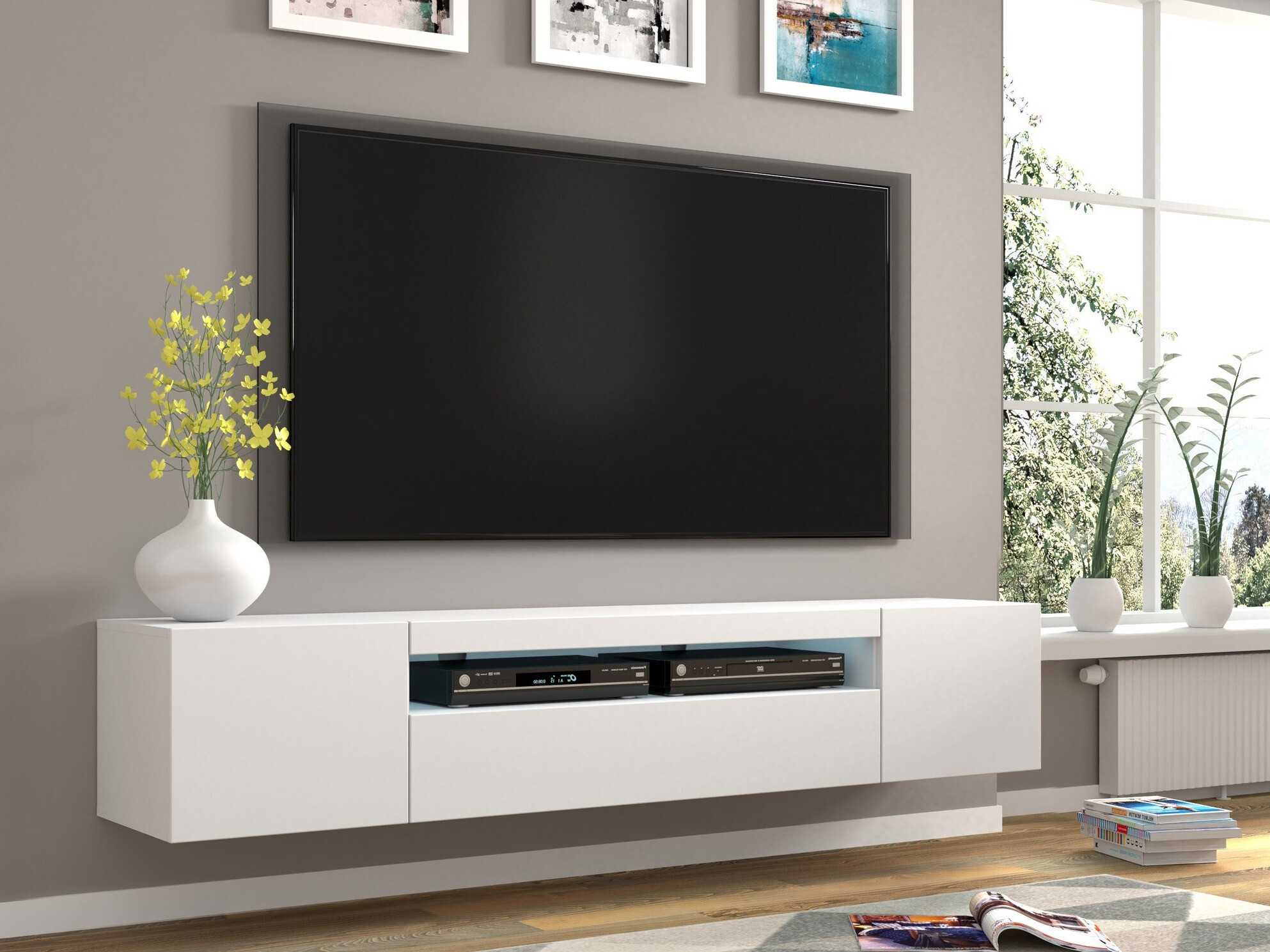 TV stol Morteo 104 (Bijela)