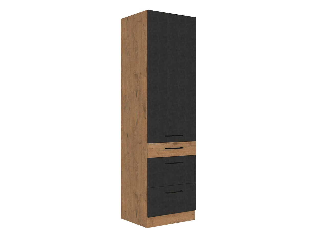 Modularni ormarić s vratima Wood Grey 127