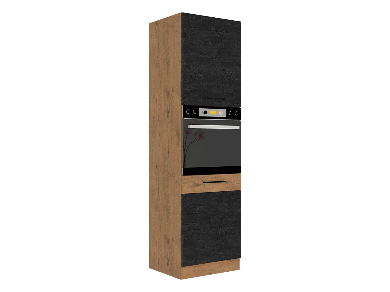 Modularni ormarić za ugradbene aparate Wood Dark 123