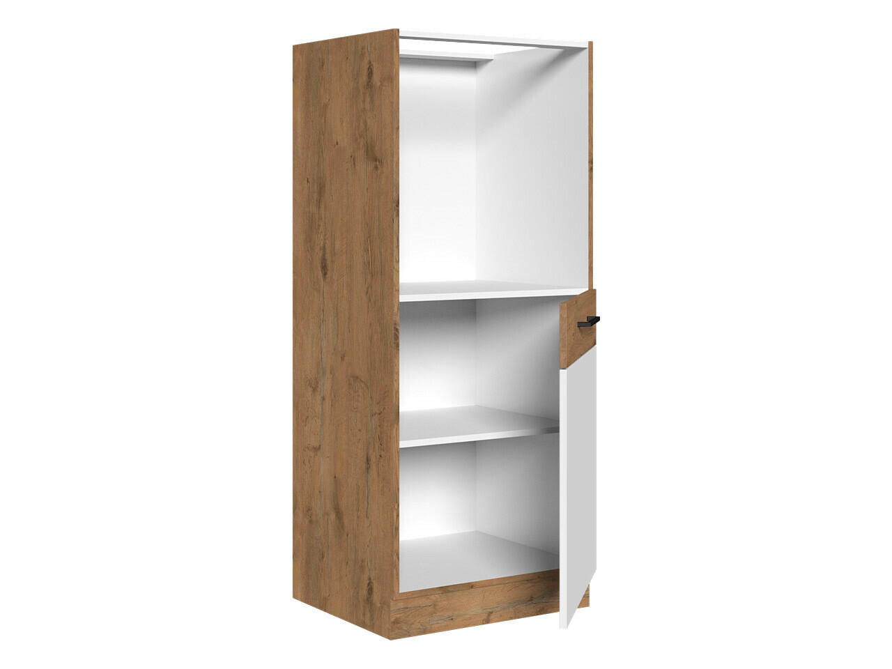 Modularni ormarić za ugradbene aparate Wood White 122