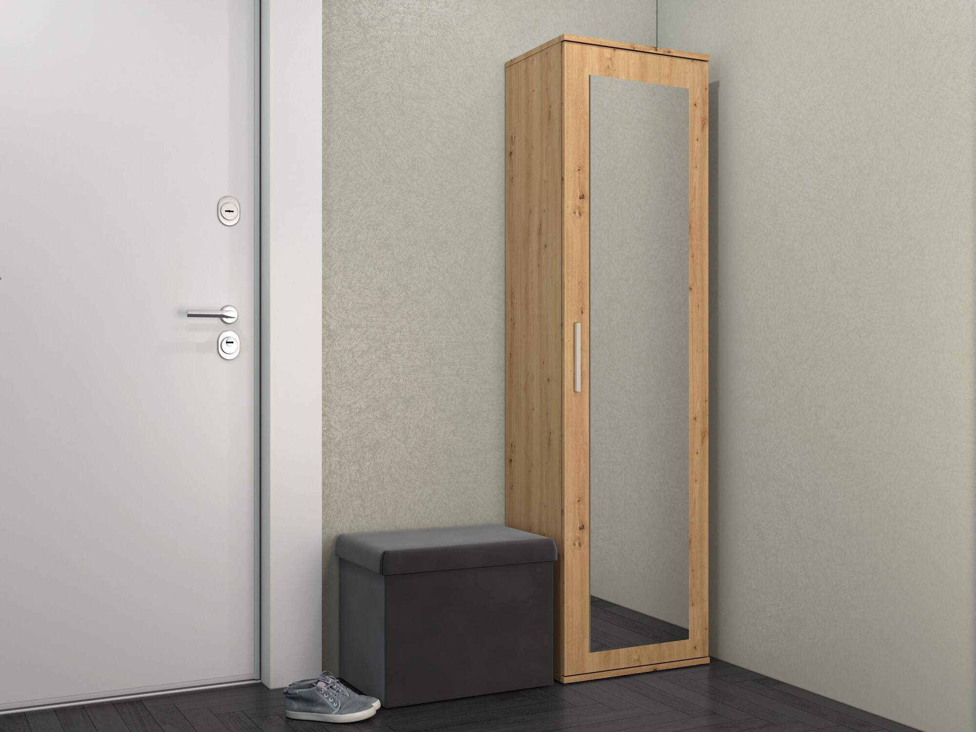 Ormar Mandeville 127 (Hrast Artisan)