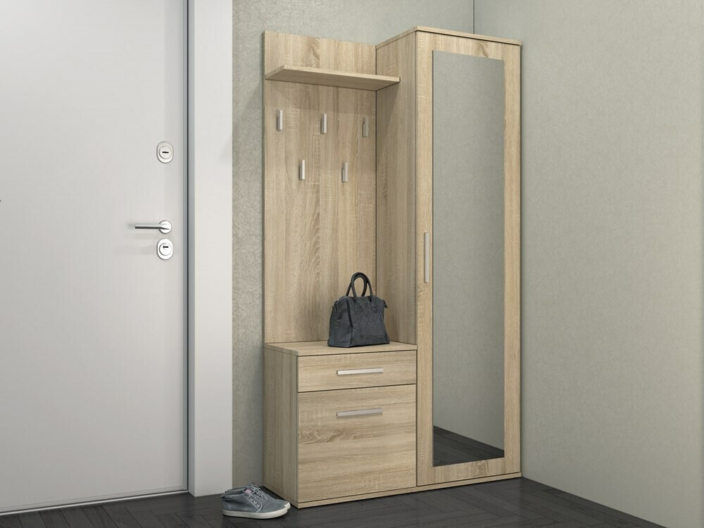 Set za hodnik Mandeville 126 (Sonoma hrast)