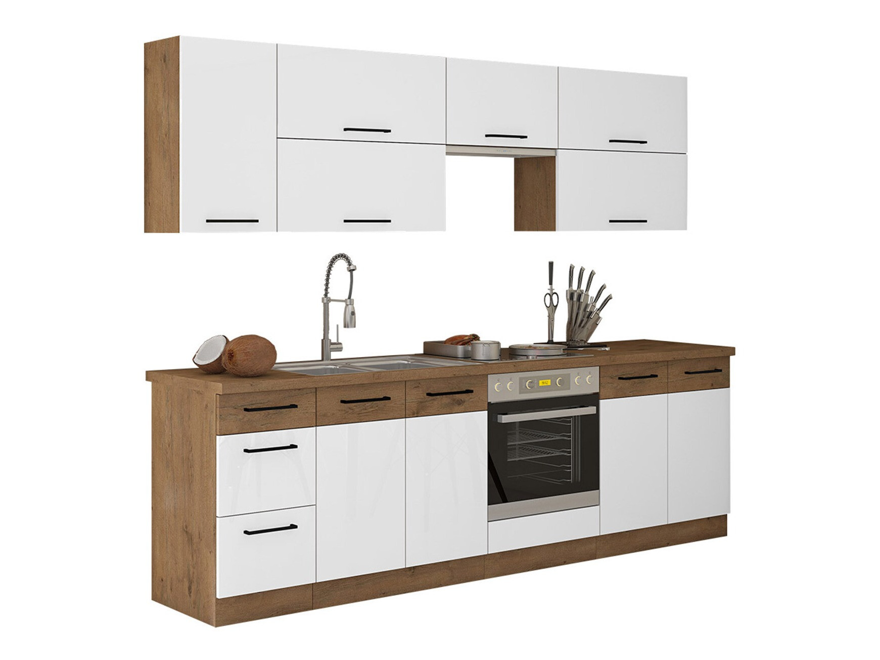 Modularan kuhinjski set Wood White 138