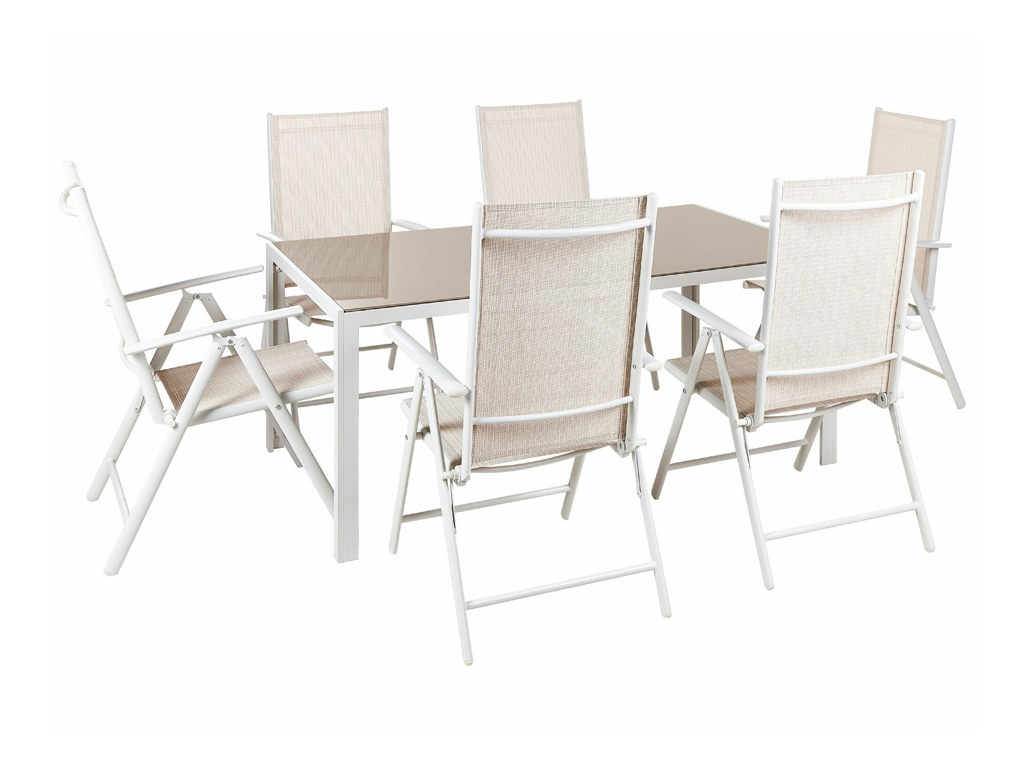 Set stola i stolica Berwyn 1970 (Bež)