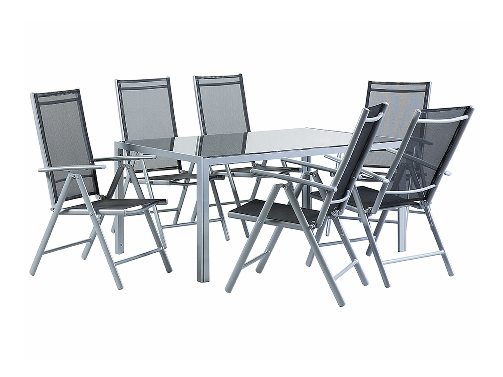 Set stola i stolica Berwyn 1970 (Crna)