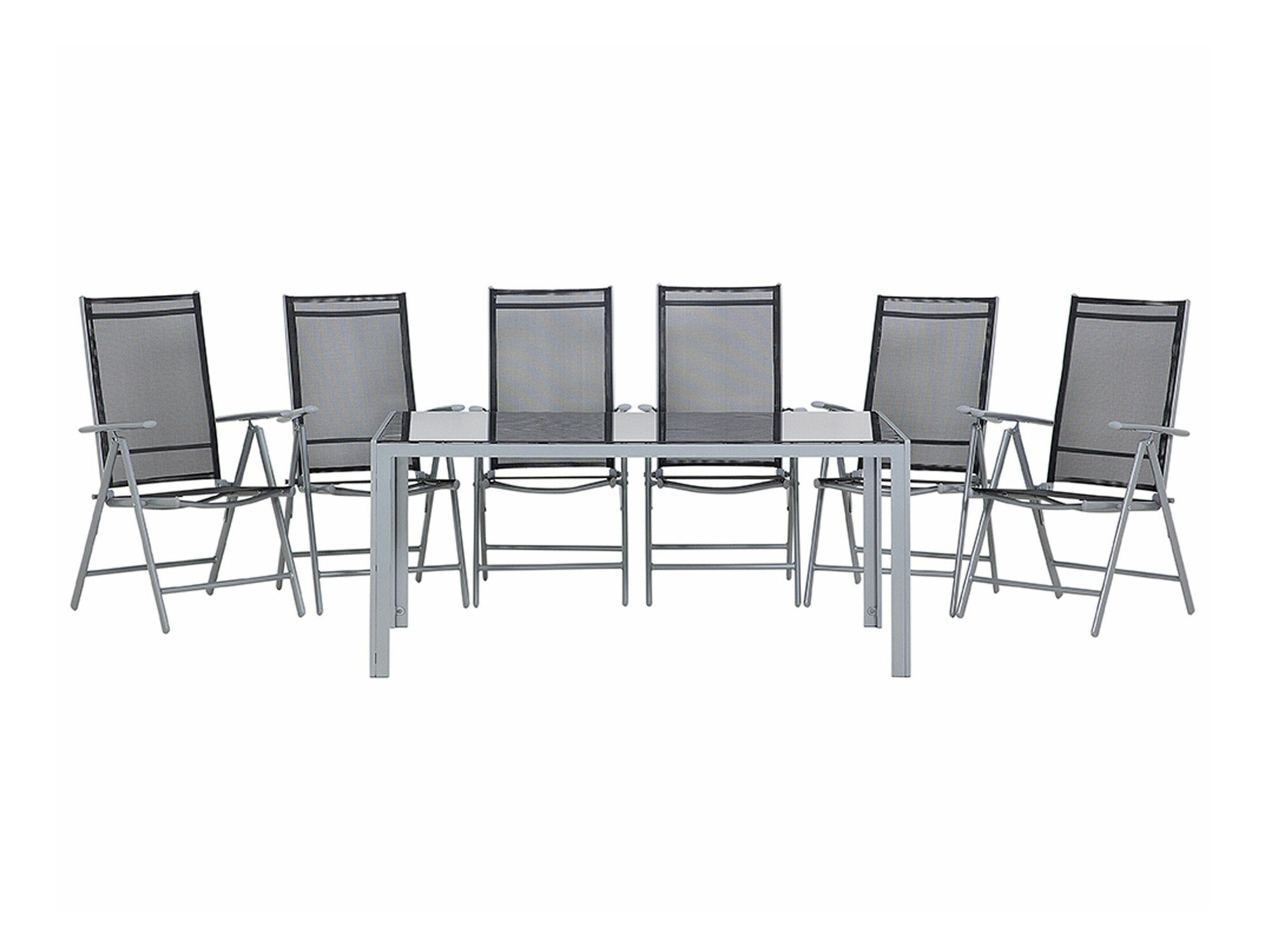 Set stola i stolica Berwyn 1970 (Crna)