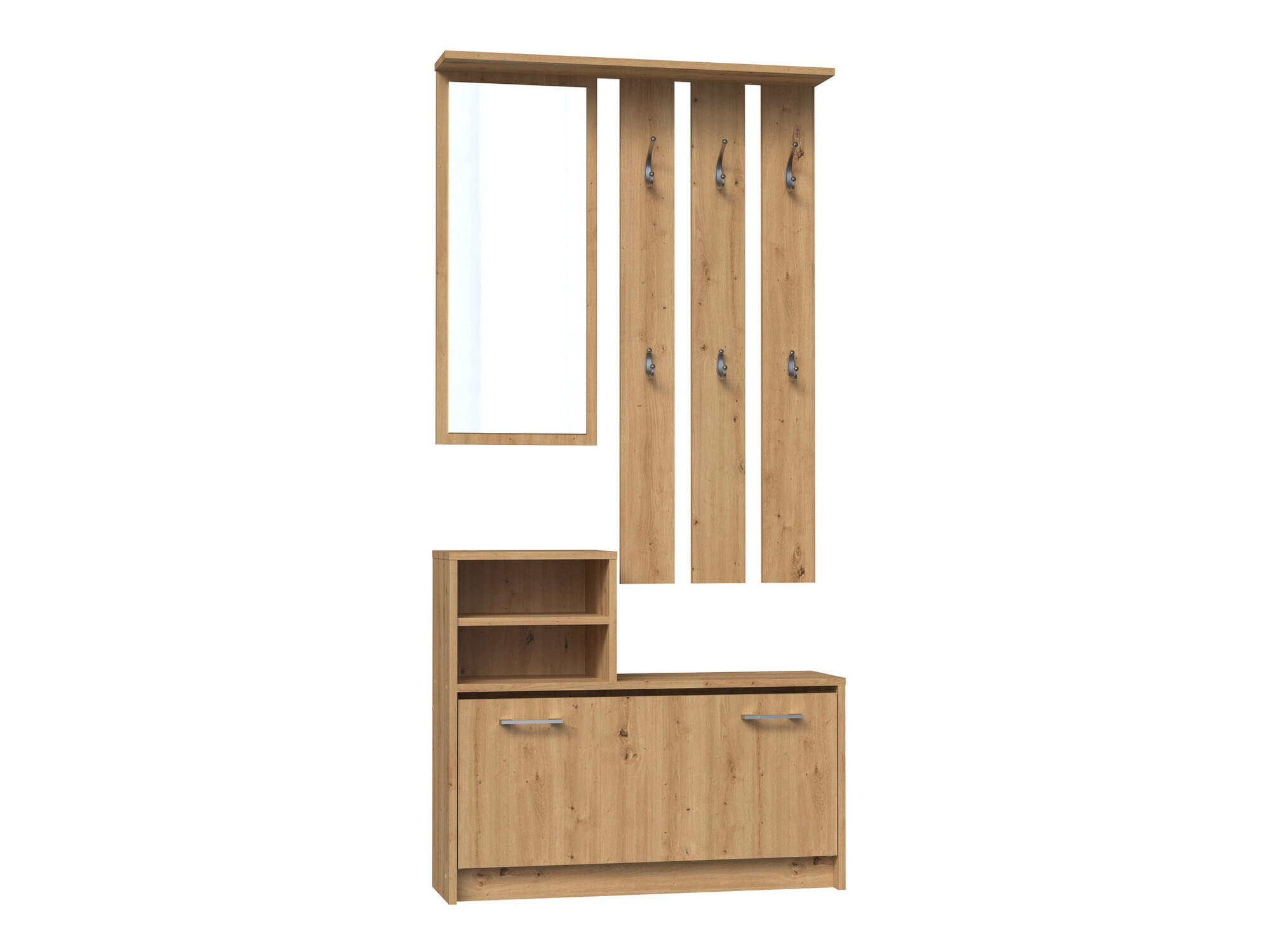 Set za hodnik Mandeville 144 (Hrast Artisan)