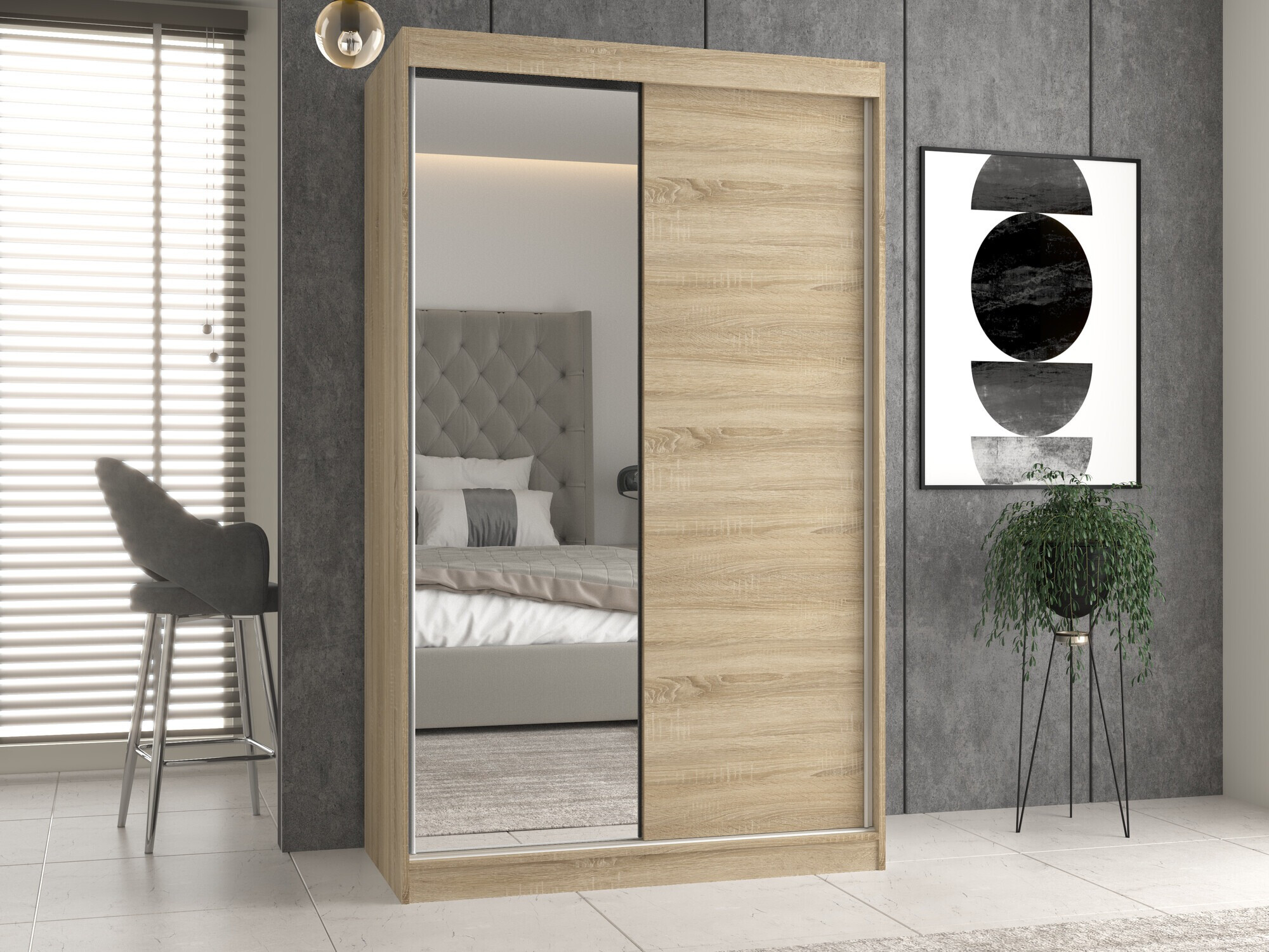 Ormar Mandeville 155 (Sonoma hrast)