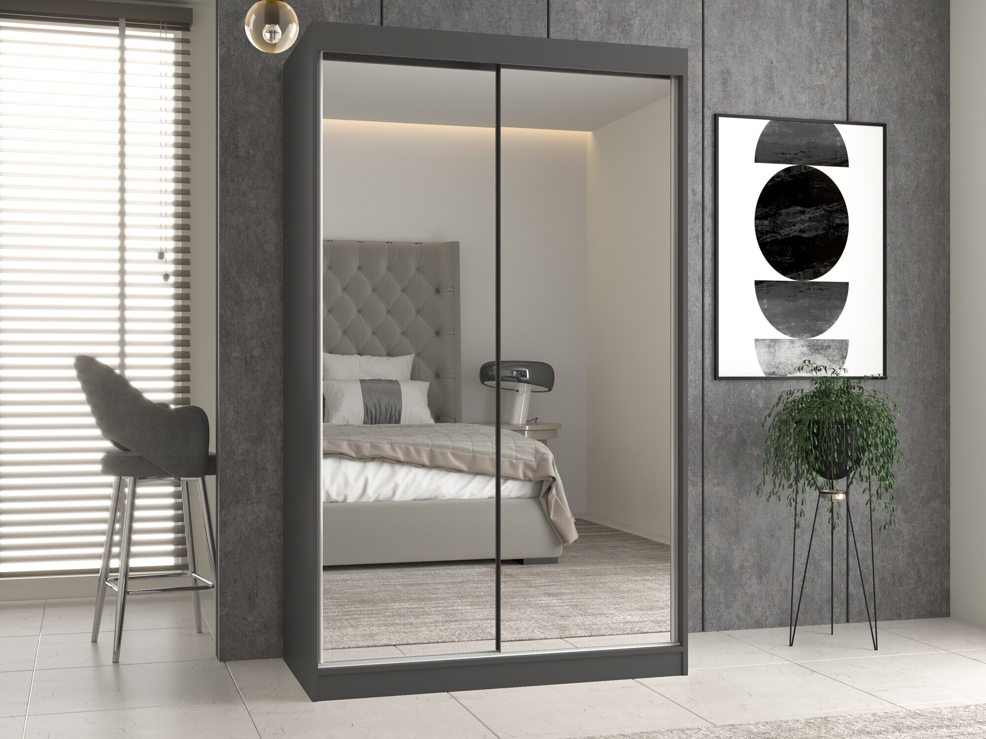 Ormar Mandeville 158 (Antracit)