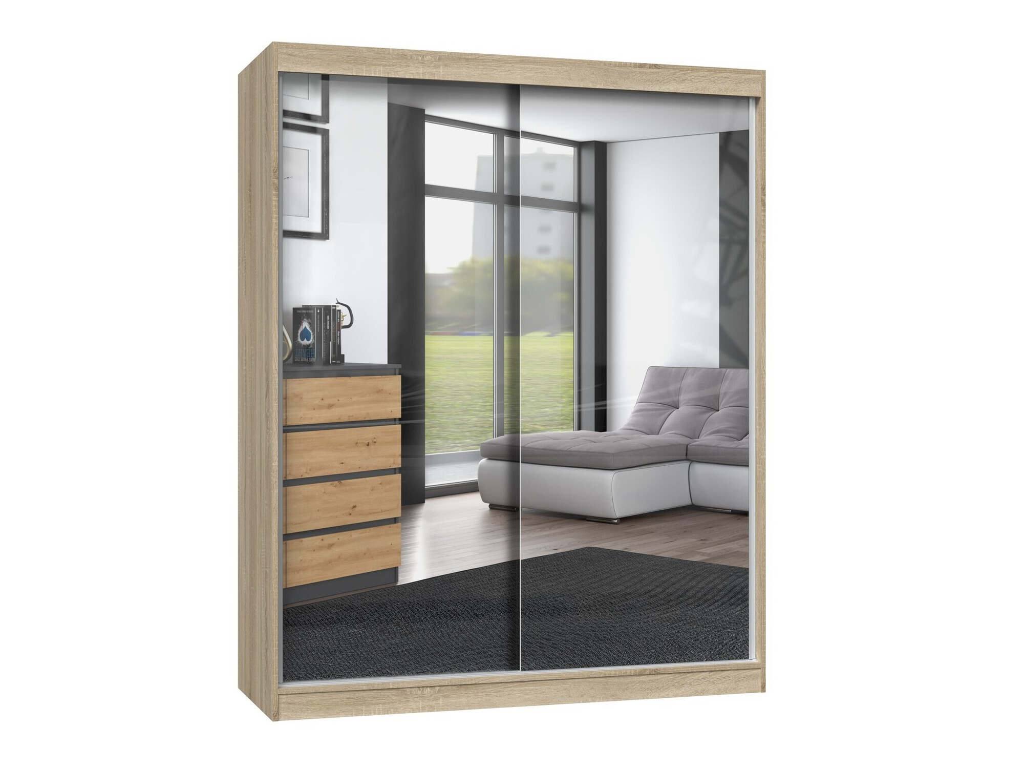 Ormar Mandeville 165 (Sonoma hrast)