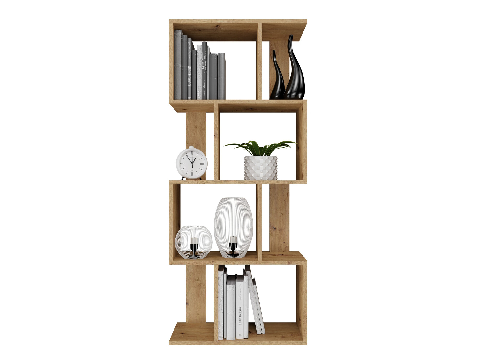 Polica Mandeville 160 (Hrast Artisan)