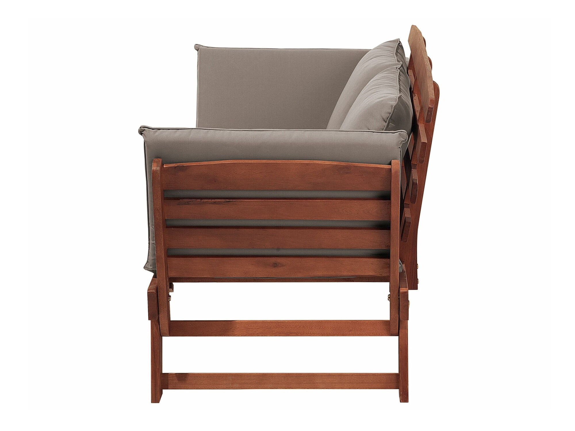 Vrtna sofa Berwyn 1979 (Siva + Tamno drvo)