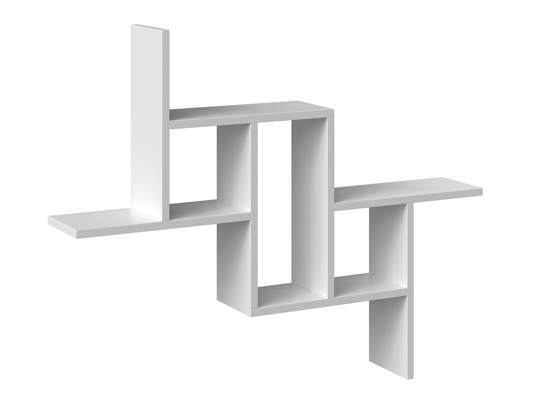 Zidna polica Mandeville 161 (Bijela)