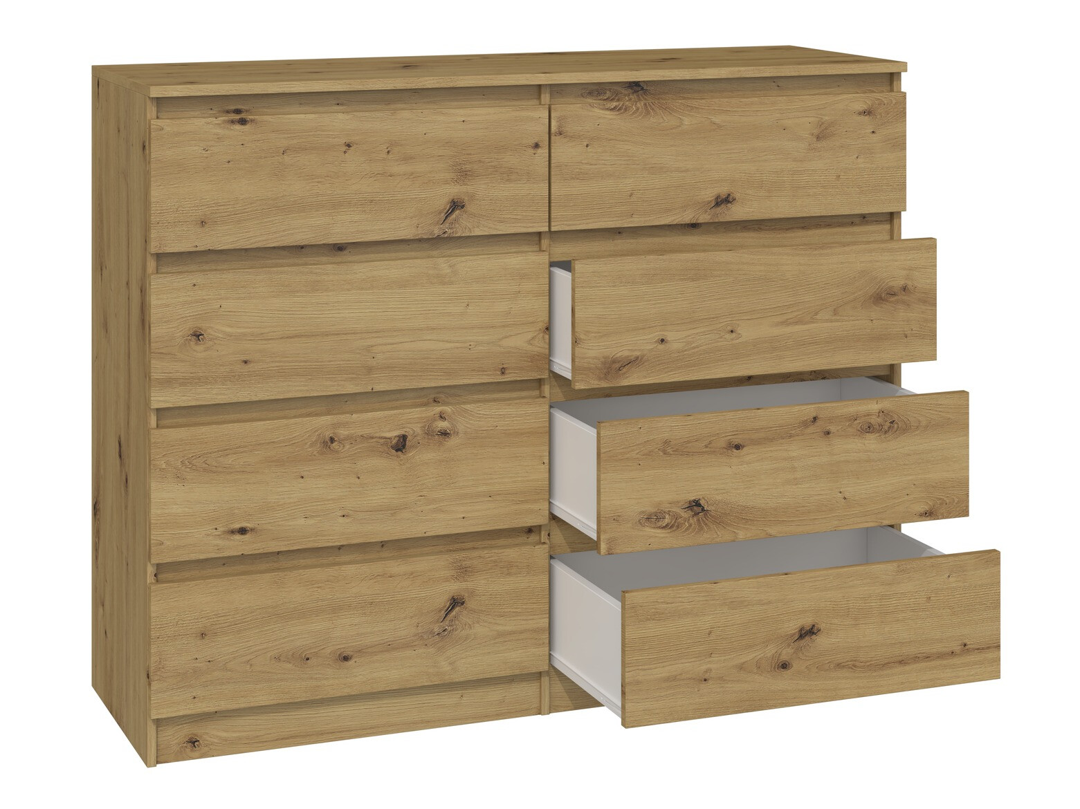 Komoda Elbvelu 101 (Hrast Artisan)