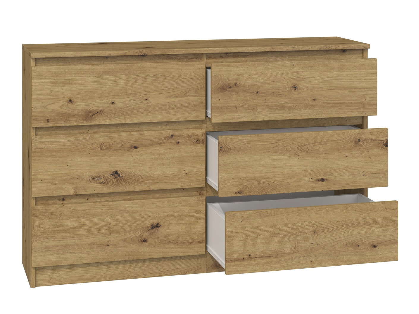 Komoda Elbvelu 103 (Hrast Artisan)