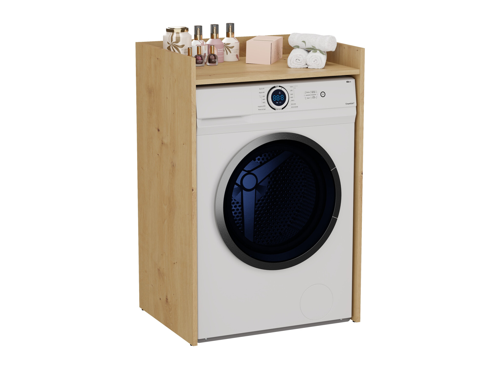 Samostojeći kupaonski ormarić Balelbo 102 (Artisan hrast)