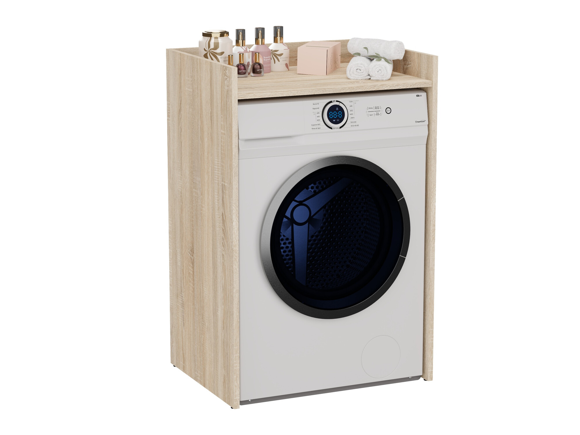 Samostojeći kupaonski ormarić Balelbo 102 (Sonoma hrast)