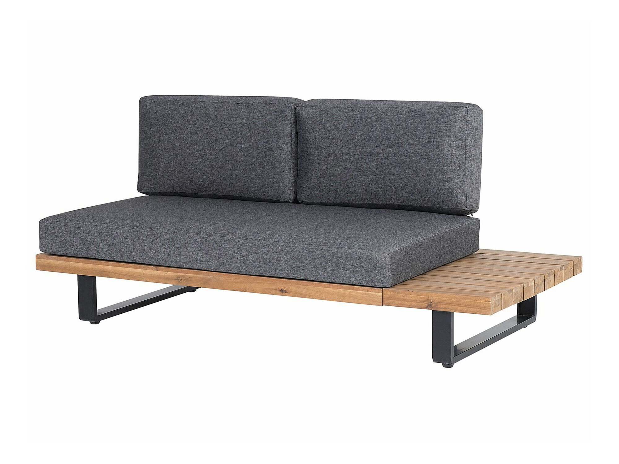 Vrtni namještaj Berwyn 1987 (Siva + Svijetlo drvo)