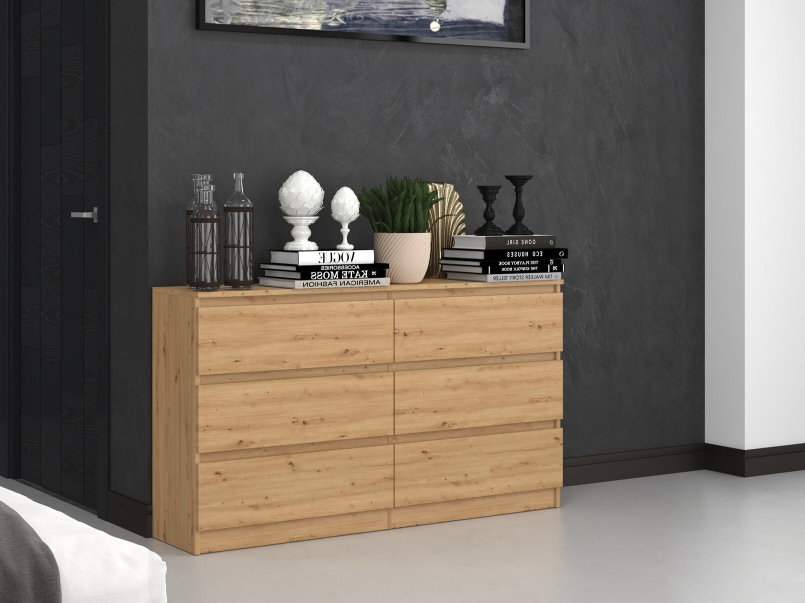 Komoda Elbvelu 102 (Hrast Artisan)