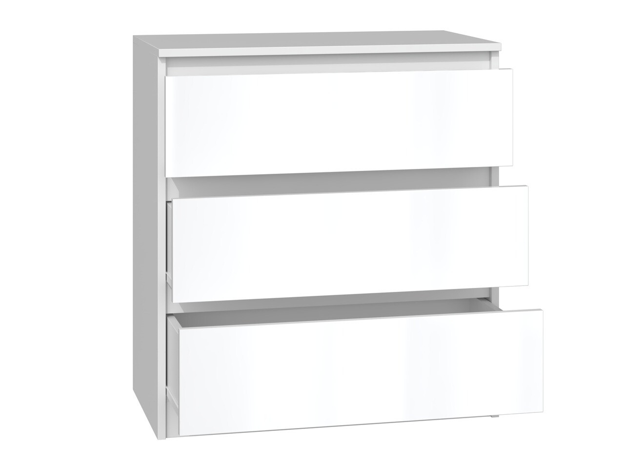 Komoda Elbvelu 106 (Sjajno bijela)