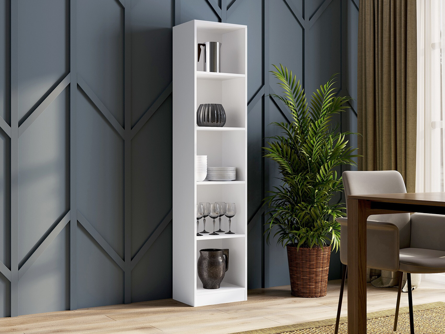 Polica Mandeville 183 (Bijela)