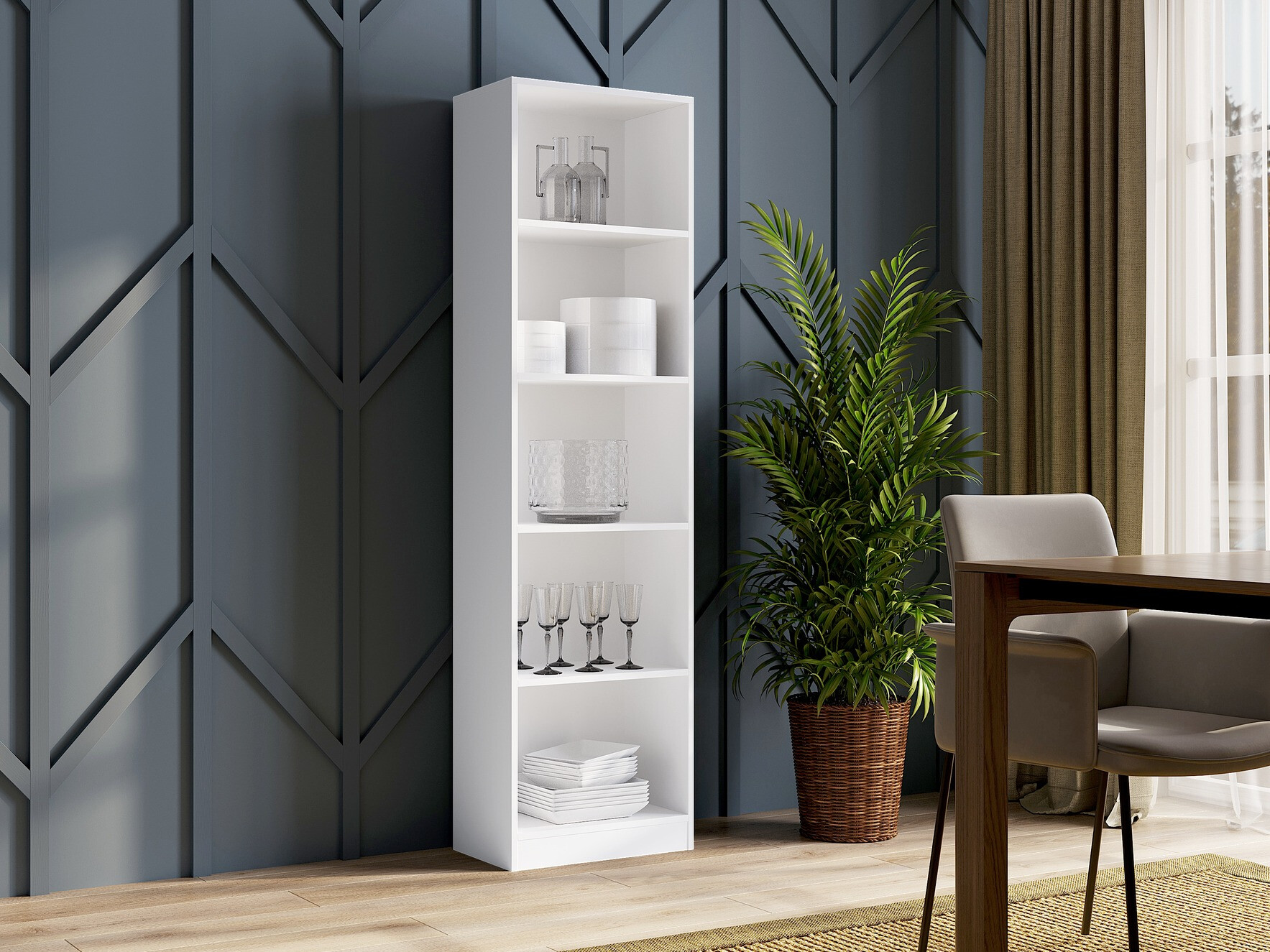 Polica Mandeville 188 (Bijela)