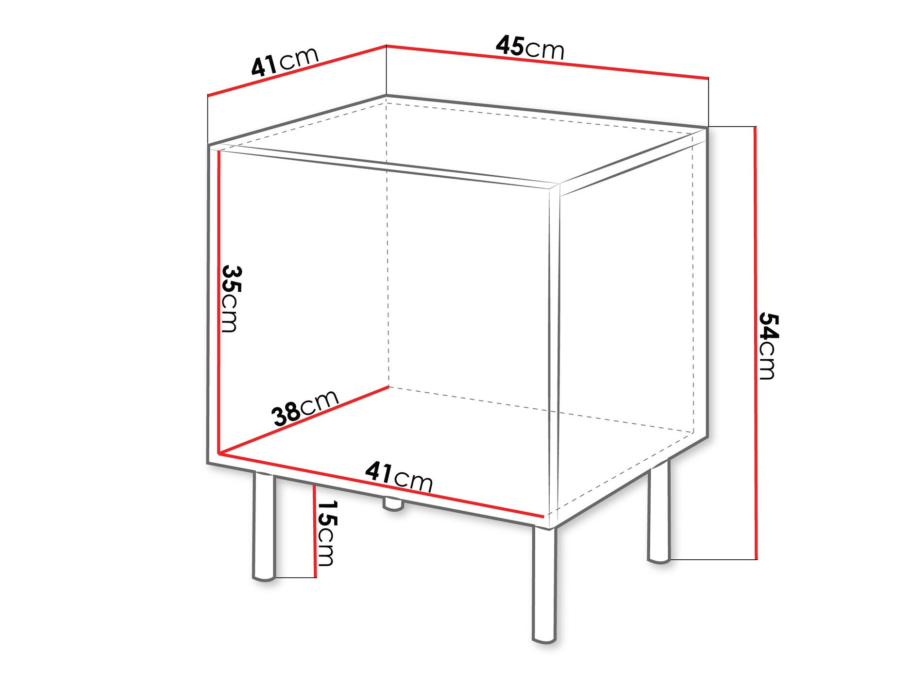 Set noćnih ormarića Livsevi 104