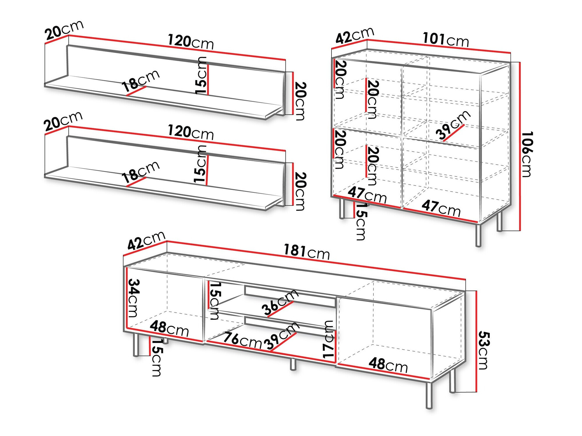 Set za dnevni boravak Livsevi 112