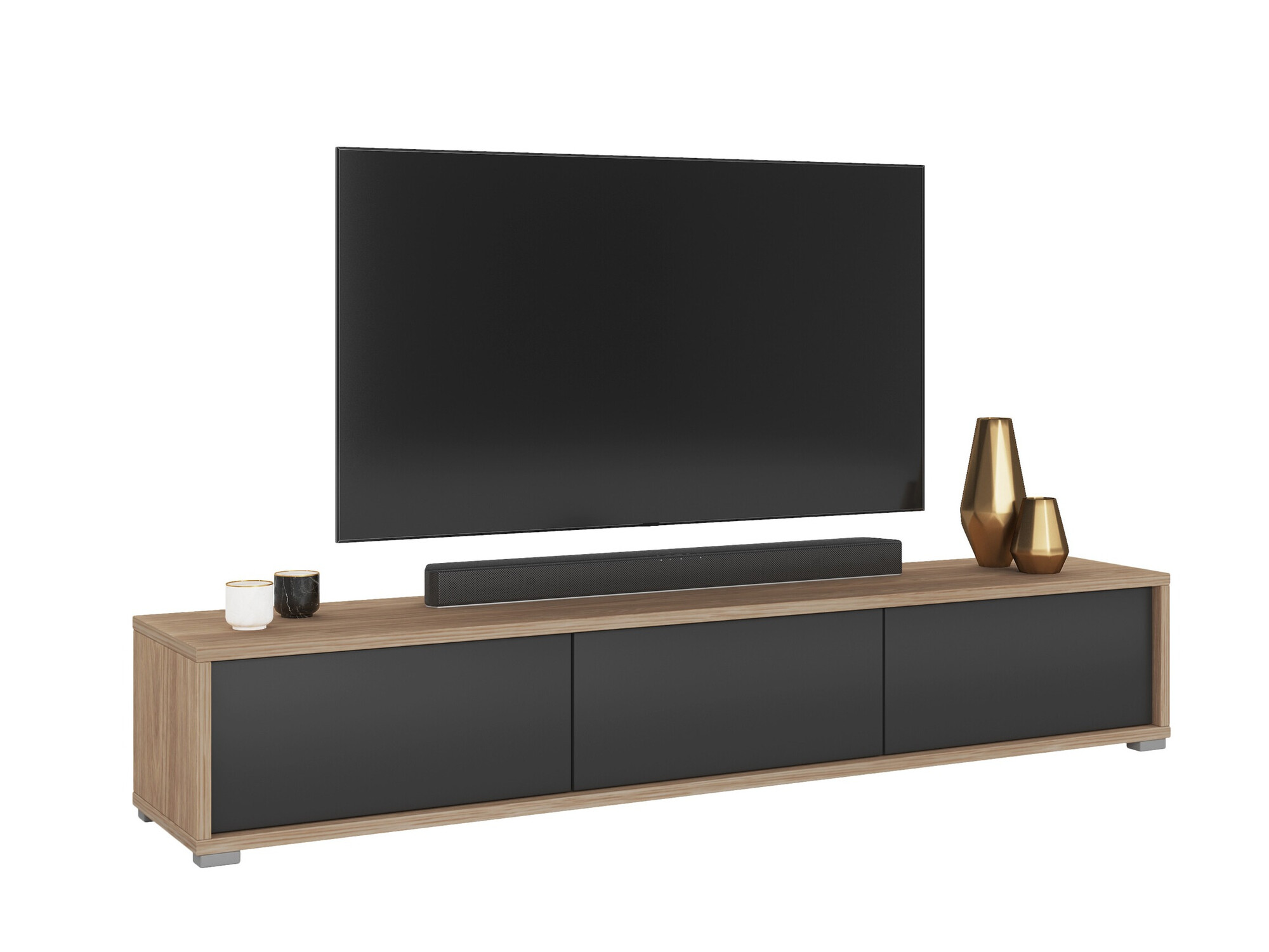 TV stol Austin 324 (Hrast + Antracit)