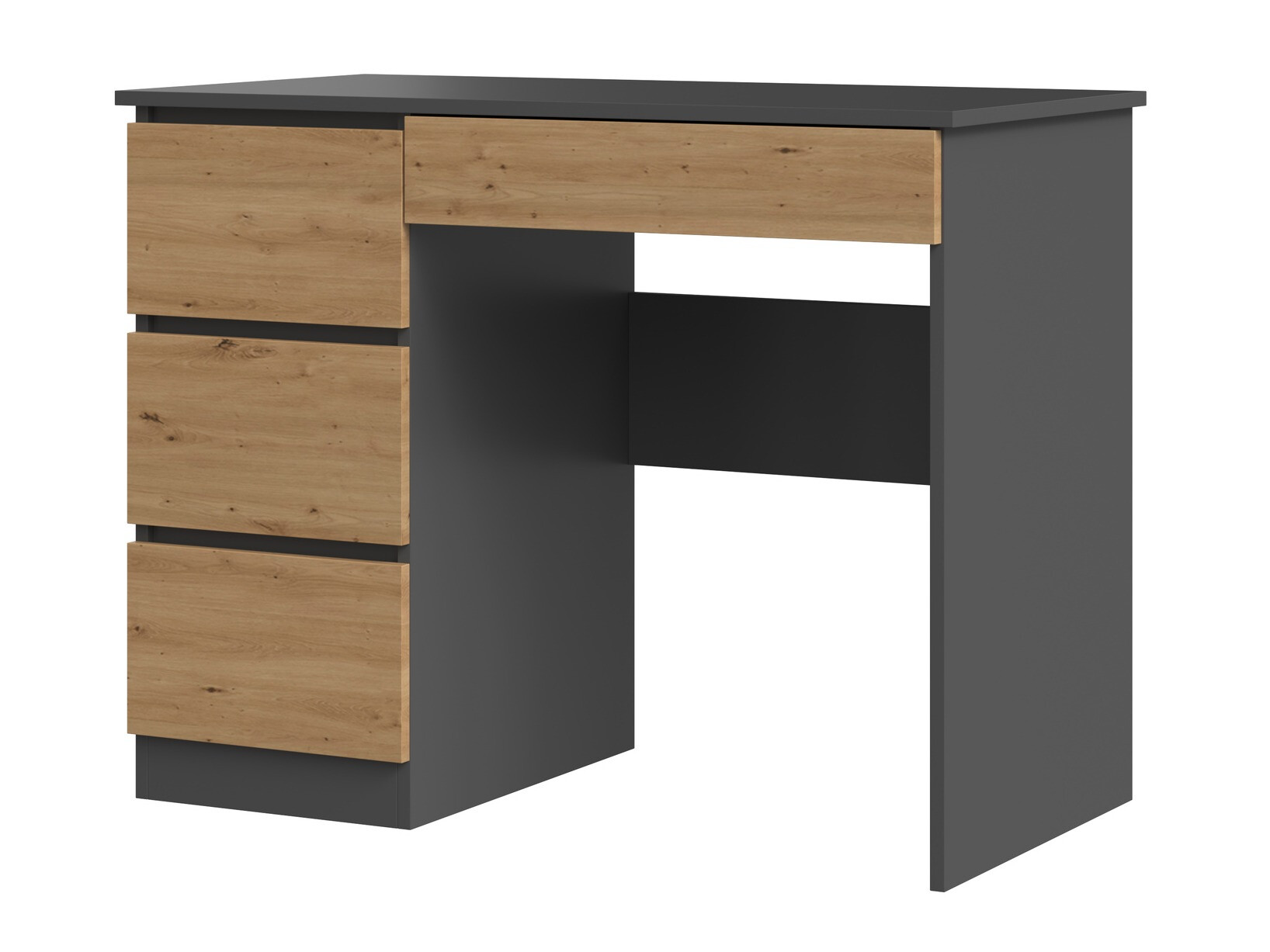 Uredski stol Elbvelu 108 (Antracit + Artisan hrast)