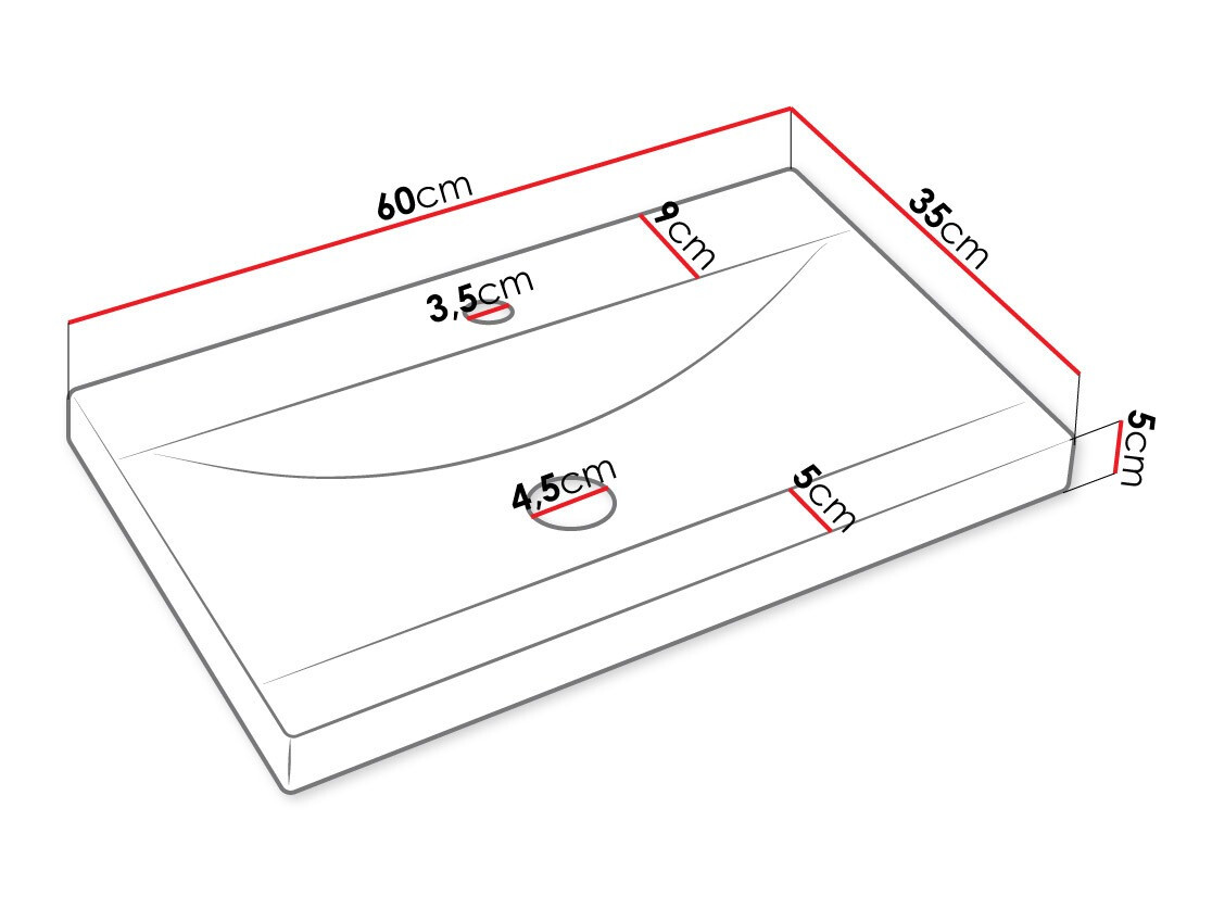 Kupaonski namještaj Sarasota 168 (Siva Matera + Kesten)