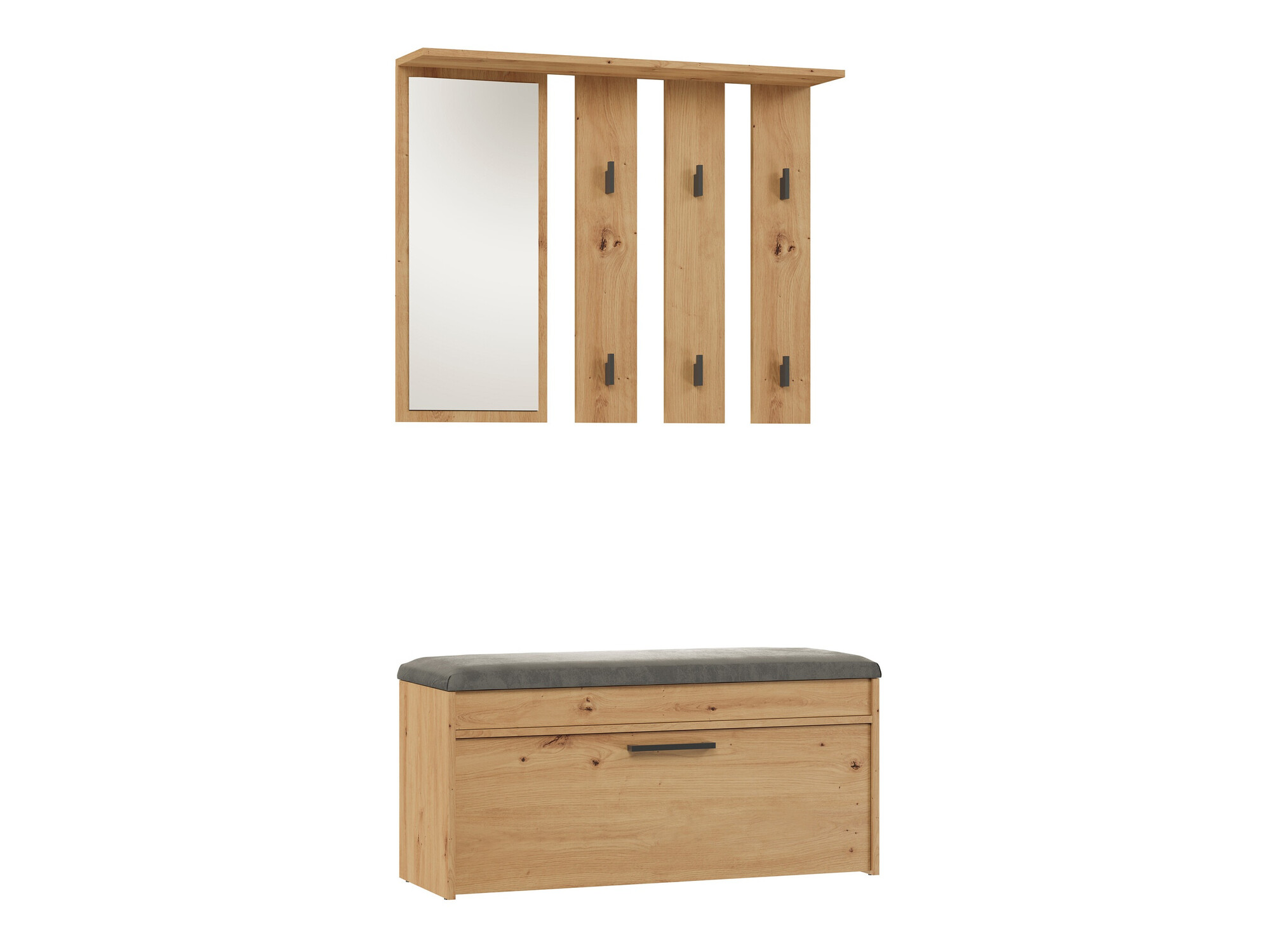 Set za hodnik Mandeville 218 (Hrast Artisan)