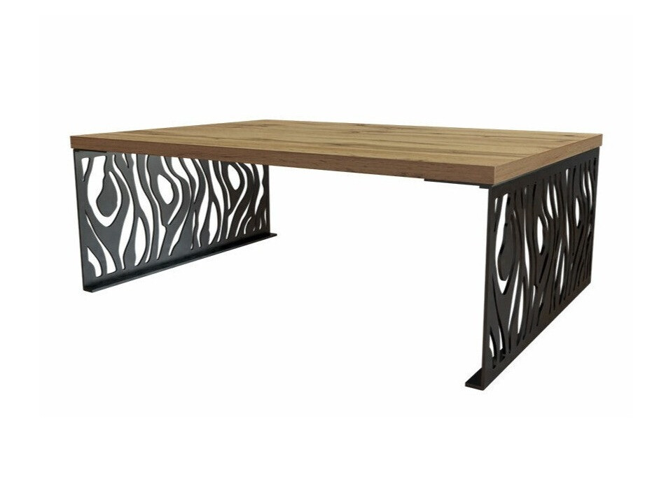 Stolić za kavu Germantown 108 (Hrast + Mat crna)