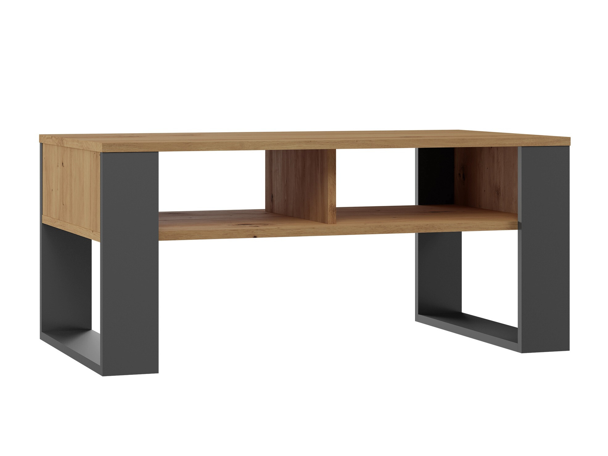 Stolić za kavu Mandeville 209 (Artisan hrast + Antracit)