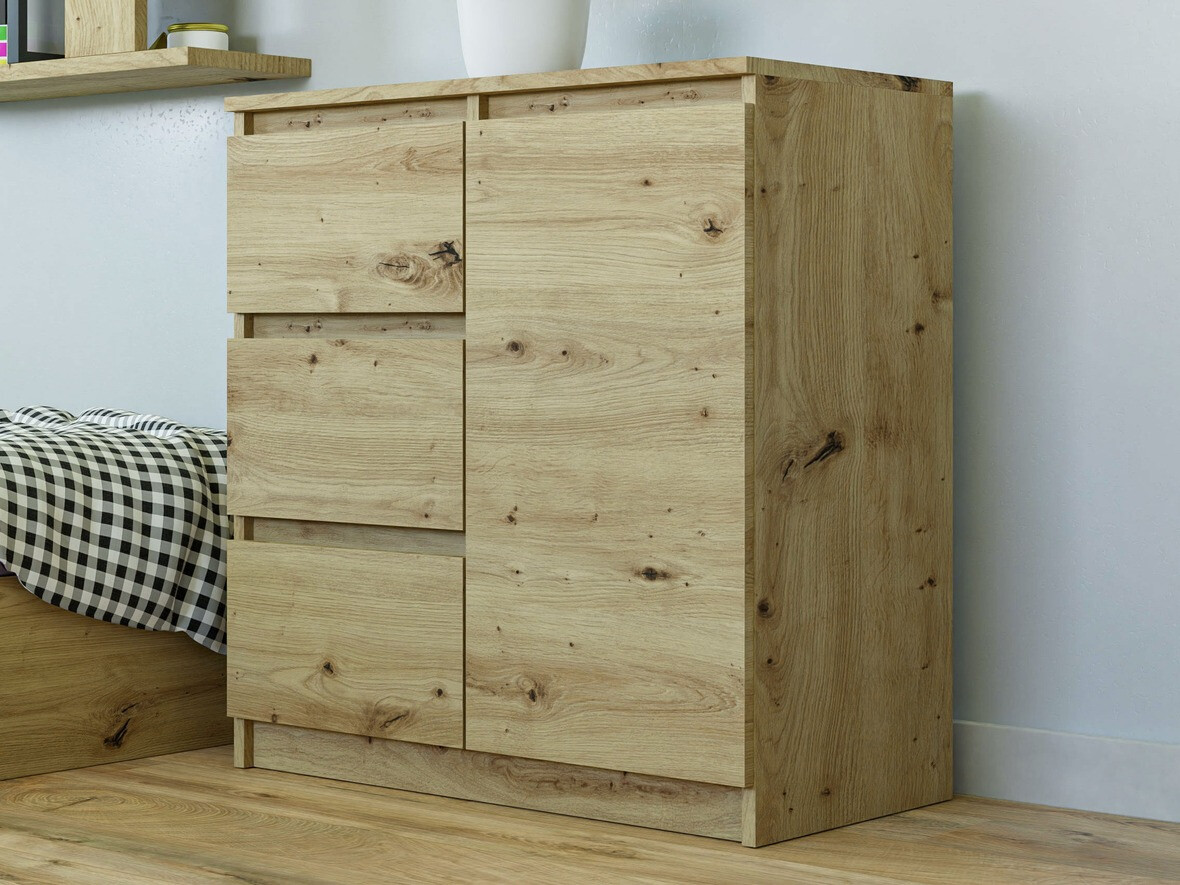 Komoda Elbvelu 110 (Hrast Artisan)