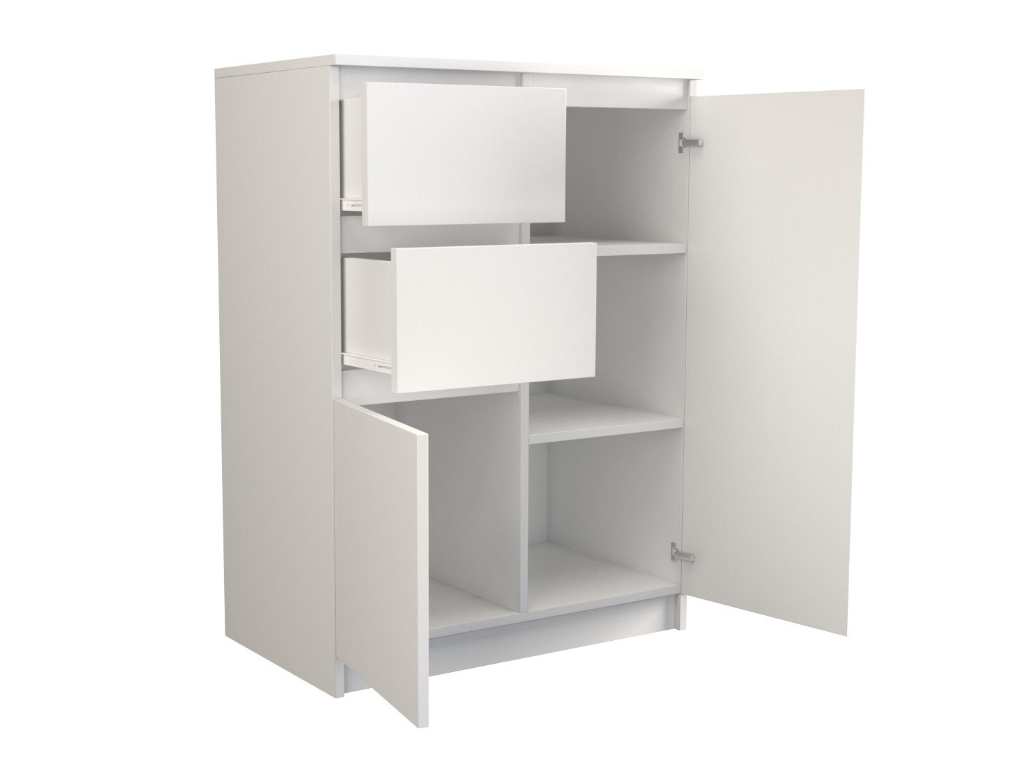 Komoda Elbvelu 111 (Bijela)