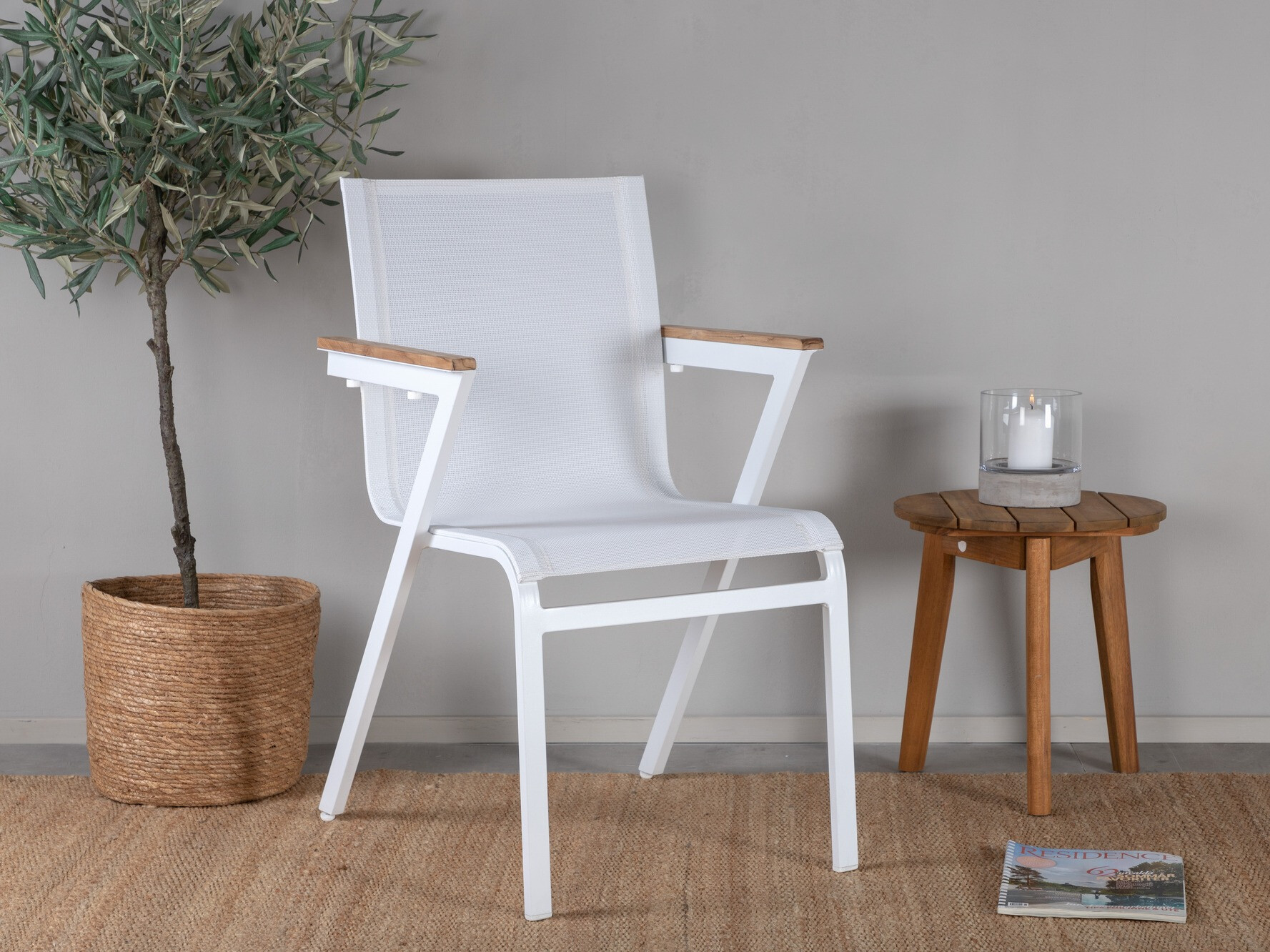 Vrtna stolica Dallas 679 (Bijela)