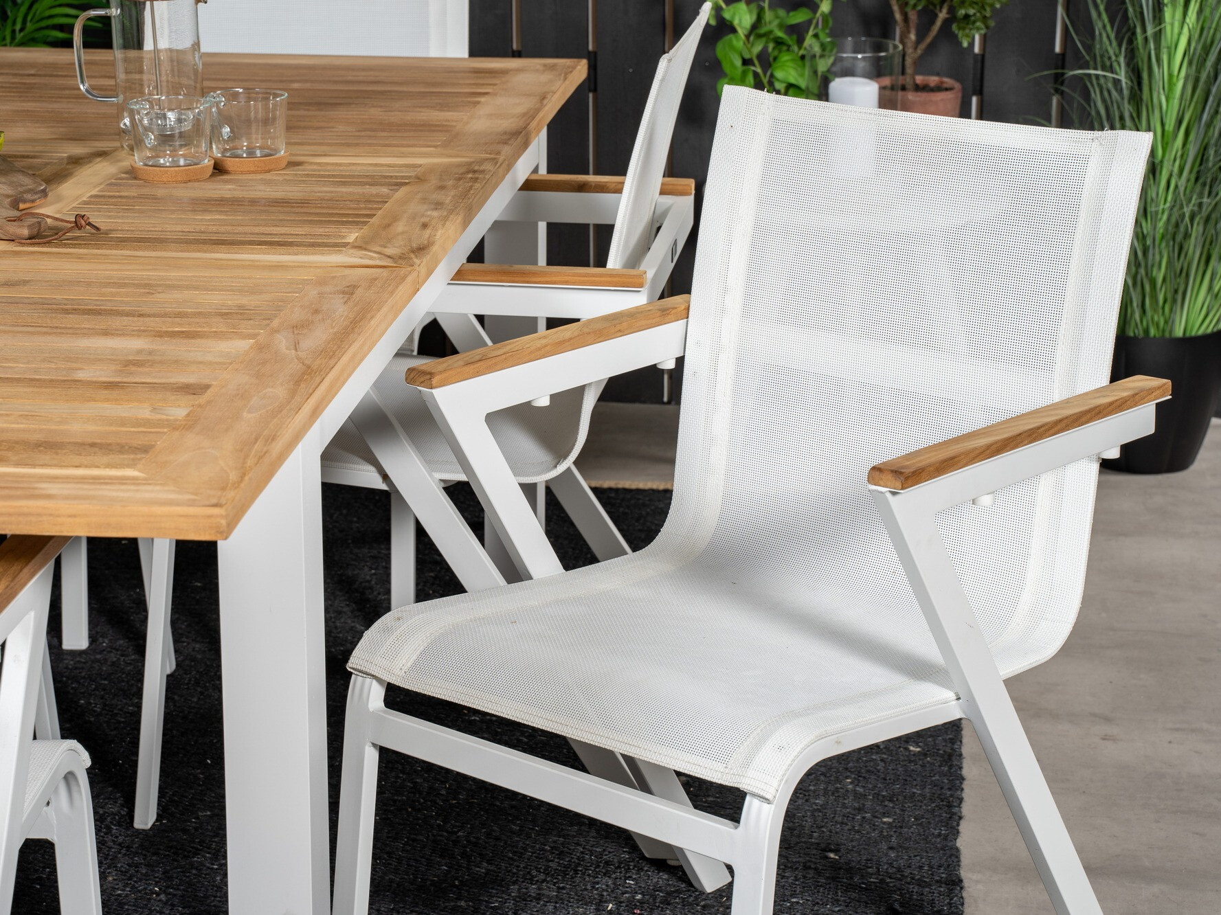 Vrtna stolica Dallas 679 (Bijela)