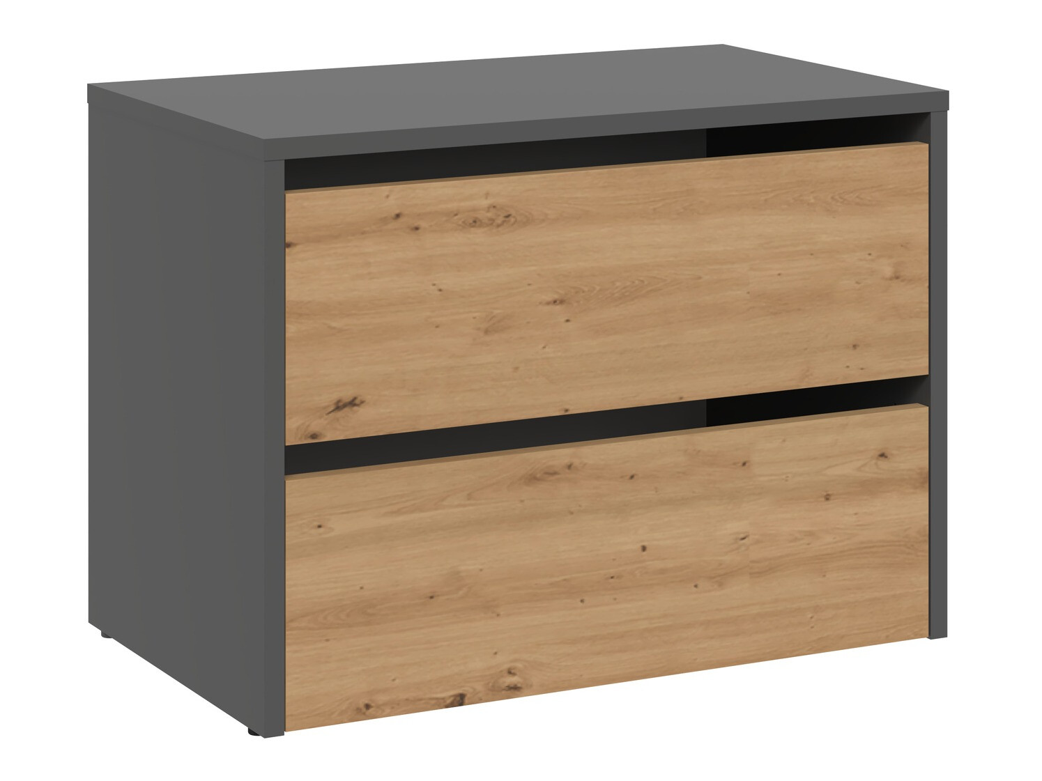 Ormarić za cipele Mandeville 222 (Antracit + Artisan hrast)