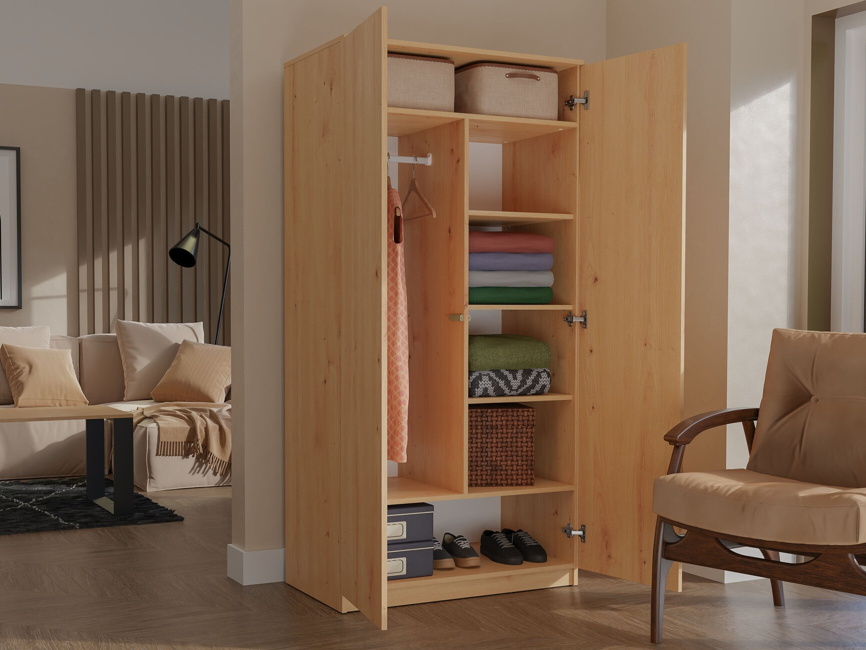 Ormar Elbvelu 117 (Hrast Artisan)