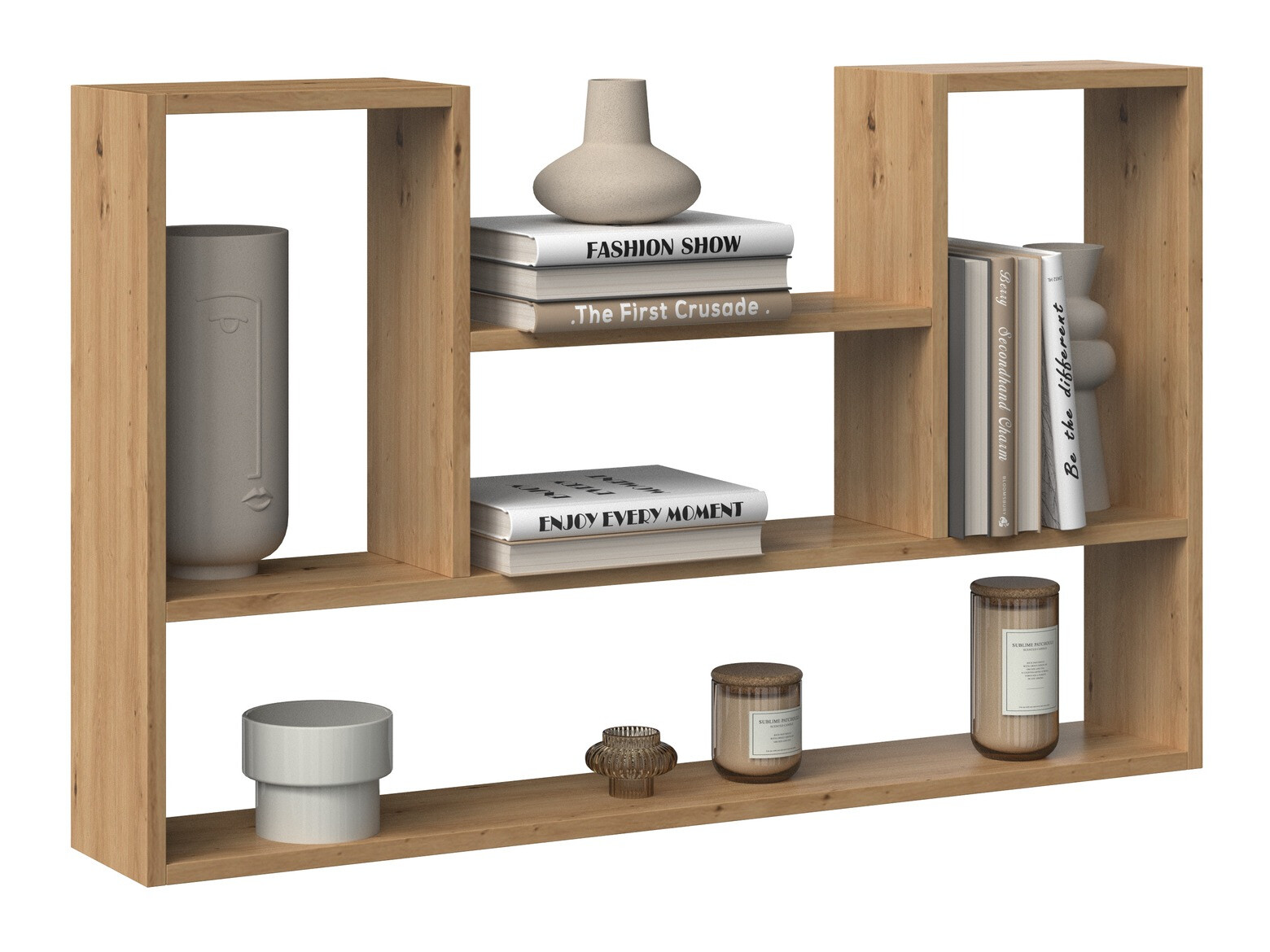 Zidna polica Mandeville 225 (Hrast Artisan)