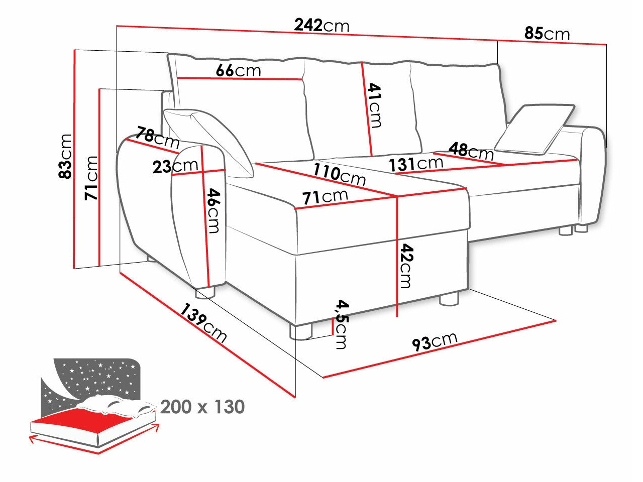 Kutna garnitura Memphis 123 (Poso 110)